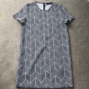 NWT Zara Printed Shift Dress